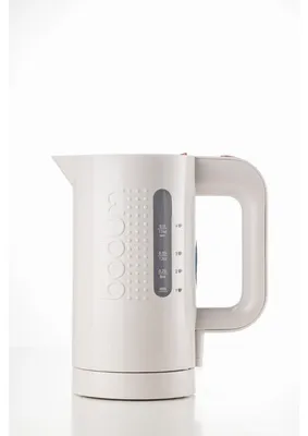 Immagine prodotto di Bodum 11452/01/294/565/913 Bollitore senza fili Bistro, corpo in plastica, capacità 1 l, 1300 Watt, base a 360°, protezione contro il funzionamento a secco, filtro anticalcare, spegnimento automatico
