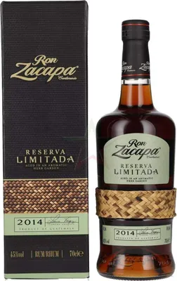 Produktbild von Ron Zacapa Centenario RESERVA LIMITADA 2014 45,00 % 0,70 Liter