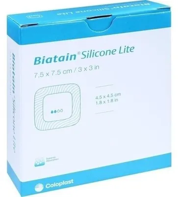 Productafbeelding van Biatain Silicone Lite schuimverband, 10 stuks