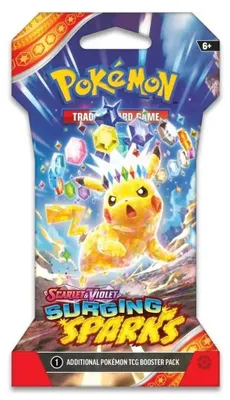Produktbild von Pokémon TCG Surging Sparks Booster Pack (Englisch)