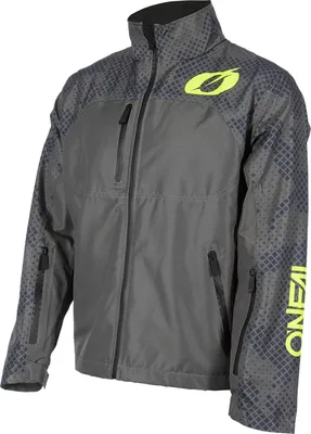 Produktbild von O'NEAL Herren Regenjacke Shore Rain V.22 , Grau Neongelb, XL