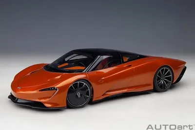 Produktbild von AUTOart 76088 - 1/18 McLaren Speedtail (Volcano Orange) - Neu