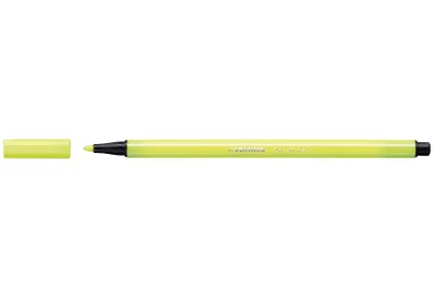 Zdjęcie produktu dla Flamaster premium - STABILO Pen 68 - Pojedynczy długopis - neonowy żółty