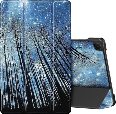 Image de Samsung Galaxy Tab A9+ 11 pouces 2023 Coque ultra-légère Cuir synthétique Stand fonction réveil automatique Tablet Case