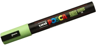 Produktbild von POSCA uni PC-5M, 1 Stück(e), Grün, Rundspitze, Schwarz, Grün, Medium, 1,8 mm