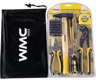 Obrázok produktu pre WMC Tools Sada náradia 50-dielna taška na náradie Sada náradia pre domácich majstrov