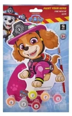 Image de Kit de peinture par numéros, figurine Paw Patrol, modèle RK8050-08
