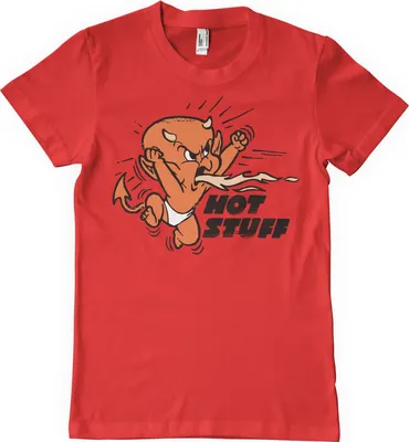 Produktbild von Hot Stuff Retro T-Shirt - X-Large - Red
