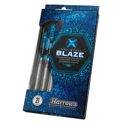 Obrázok produktu pre Šípky "Blaze", oceľové 3-pack CS2215 (jedna veľkosť) (strieborná/čierna)