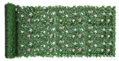 Imagen del producto de Valla de privacidad "Kunstklimop" para jardín y patio, 1,0 x 3,0 metros