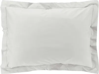 Image de Taie d'oreiller en percale de coton uni
