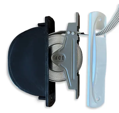 Productafbeelding van Jalousie met een 20 mm breedte en een aluminium voorzijde voor een duurzame afwerking, metaal