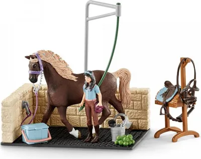 Produktbild von schleich HORSE CLUB 42438, Tier, Horse Stable, Horses, 5 Jahr(e), Mehrfarbig, Kunststoff