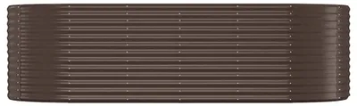 Zdjęcie produktu dla VIDAXL -Planungsbox 249x100x68 cm Pulver -bezogener Stahlbraun