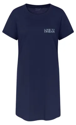 Produktbild von Triumph Nightdresses, Nachthemd, Erwachsener, Weiblich, Navy, Baumwolle, 100% Baumwolle