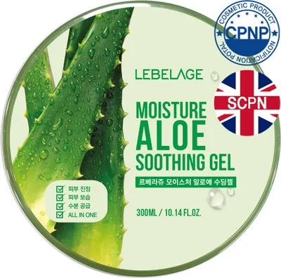 Immagine prodotto di LEBELAGE Aloe Purity Gel viso e corpo 100% 300 ml