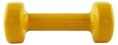Immagine prodotto di HMS - Manubrio, ghisa, ergonomico PP8099 (1 kg) (giallo)