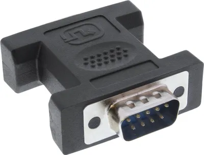 Obrázek produktu pro InLine 32214I, 9pin male, Sub-D, Černá