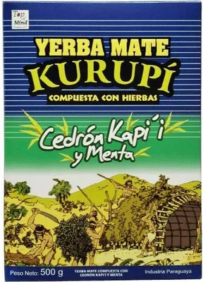 Obrázok produktu pre Kurupi Cedron Kapi'i y Menta 0,5kg