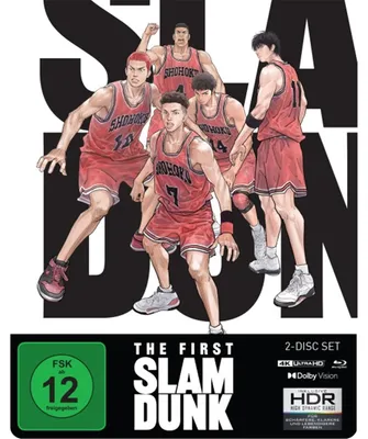 Produktbild von PLAION The First Slam Dunk - Steelbook Edition (Limitiertes Steelbook, 4K-UHD+Blu-ray), Zeichentrickfilm/Cartoon, Blu-ray, Deutsch, Japanisch, 124 min, The First Slam Dunk, Deutsch