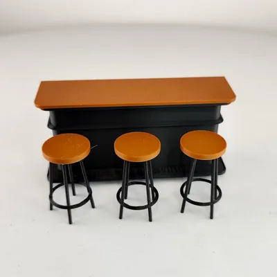 Miniatur-Barset im Maßstab 1:12, Modell 039-078 – Decords, Produktansicht 1