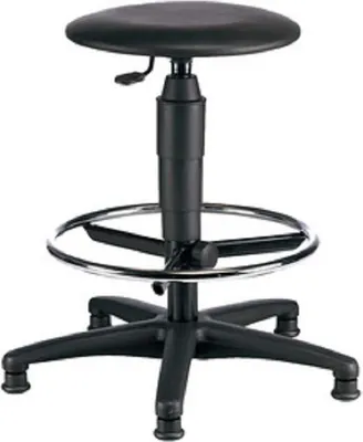Produktbild von Topstar Drehhocker "TEC 60 Skai Counter" schwarz