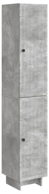 Obrázek produktu pro Sada skříněk 2 pcs Betonově šedá 34,5 x 33 x 90 cm