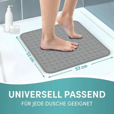 Produktbild von Famanu Duschmatte rutschfest - 53 x 53 cm