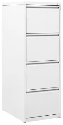 Immagine prodotto di Classificatore 4 Cassetti 46x62x132 cm in Metallo Bianco