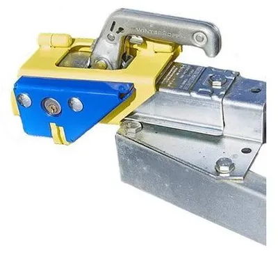 Imagen del producto de Mottez A073B: Dispositivo antirrobo para remolques, con cerradura de seguridad "Carème"