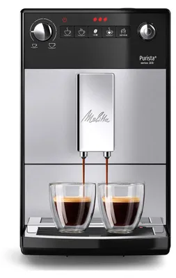 Obrázek produktu pro MELITTA Purista® Series 300 Plnoautomatický Kávovar - Stříbrný 6769697
