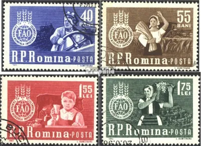 Produktbild von Briefmarken Rumänien 1963 Mi 2126-2129 (kompl.Ausg.) postfrisch Kampf gegen den Hunger