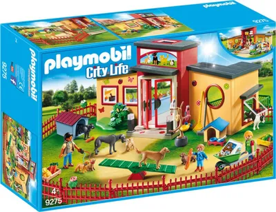 Produktbild von PLAYMOBIL® 9275 Tierhotel "Pfötchen"