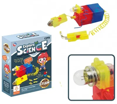 Produktbild von Mein erster Stromkreis Experimentierkasten für Kinder STEM Physik Lernspielzeug