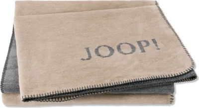Produktbild von JOOP! Plaid MELANGE-Doubleface Farbe Sand-Stein Größe 150x200 cm