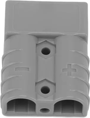 Image de connecteur bipolaire 50A 600V pour panneau solaire et système de batterie double Gris