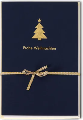 Produktbild von Weihnachten - Mehrfachpackung 5er - 5 Karten – 5 Umschläge – im