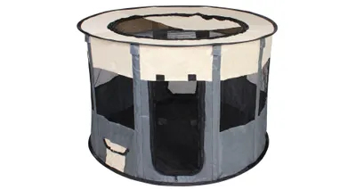 Immagine prodotto di Penna rotonda per cani grigio, 1 pz