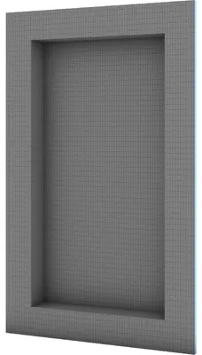 Image de wedi Sanwell niche 30/60, encadrement 12,5mm, 334×634×70mm