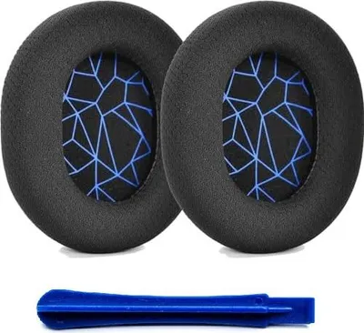 Image de Coussinets Pour Steelseries Arctis 1 3 5 7 9 Pro Bleu