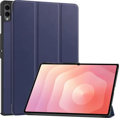 Produktbild von Samsung Galaxy Tab S11 Ultra Hülle - Coverup Tri-Fold Ständer Klapphülle mit Schlaf/Wach-Funktion - Blau