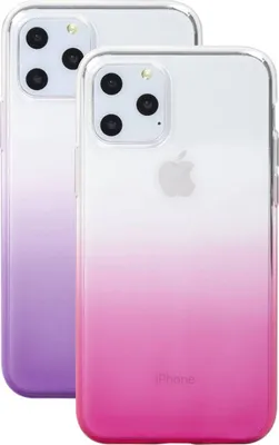 Produktbild von Bigben Connected CBCOVSILIDUOIP1958PP, iPhone 11 Pro, Pink, Violett