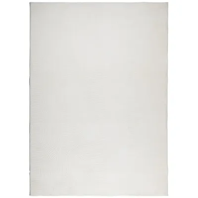 Produktbild von vidaXL Teppich IZA Kurzflor Skandinavischer Look Creme 200x280 cm