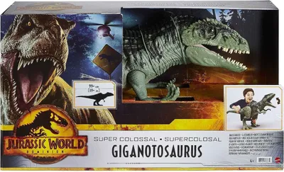 Produktbild von Mattel GWD68 - Jurassic World - Dominion - Riesendino - Giganotosaurus ca. 100 cm