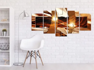 Zdjęcie produktu dla Obraz akustyczny Abstrakcja 200x100 cm Obrazy Pianka akustyczna Wysokowydajny pochłaniacz dźwięku Izolacja akustyczna Płótno 5 szt Fototapeta Akustyka pomieszczenia Izolacja akustyczna a-A-0257-b-p