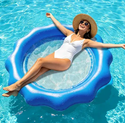 Image de Solidchoice - Bouées gonflables pour piscine - Flotteurs confortables