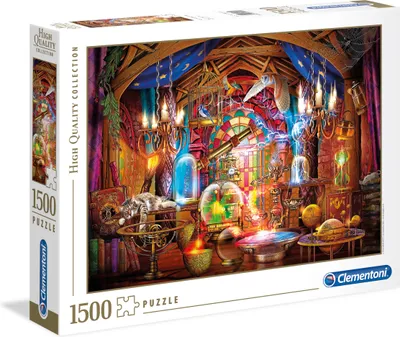 Produktbild von Clementoni 31813 Labor des Zauberers 1500 Teile Puzzle High Quality Collection
