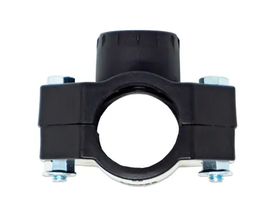 Produktbild von Profec Anbohrschelle PP 32 mm x 1/2 Klemmschalen x Innengewinde 16bar Schwarz