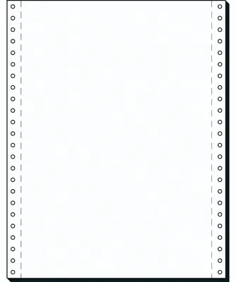 Zdjęcie produktu dla Soennecken Computerpapier 5925 60g 240mmx12Zoll blanko 2.000 Bl./Pack.