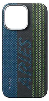 Obrázok produktu pre Pitaka KI1601CR, Ochranný obal, Apple, iPhone 16 Pro, 16 cm (6.3"), Čierna, Zelená